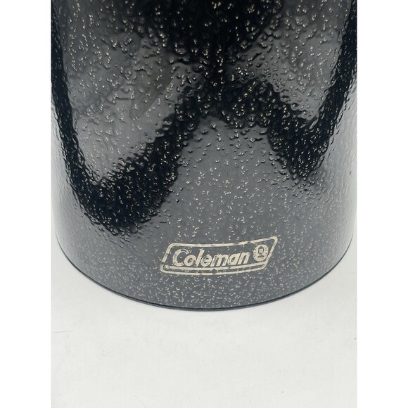 Coleman Insulated Vacuum Food Jar Black Hammered Steel Finish 1.5 Liter Used - Picture 2 of 5